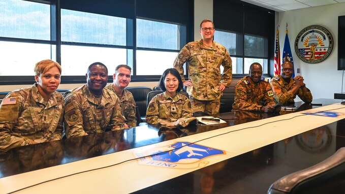Public Affairs leadership teams from the Burkinabe Armed Forces and the D.C. National Guard (DCNG) participated in a subject matter expert exchange (SMEE) event at the DCNG Armory in Washington, D.C., July 11-13.
