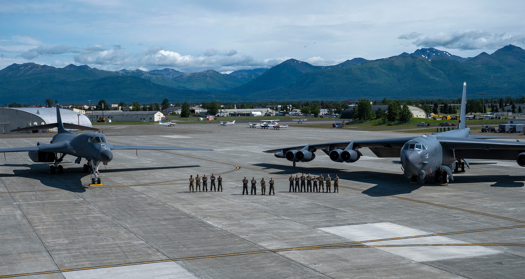 Delivering assurance: tri-bombers sync efforts in Alaska frontier