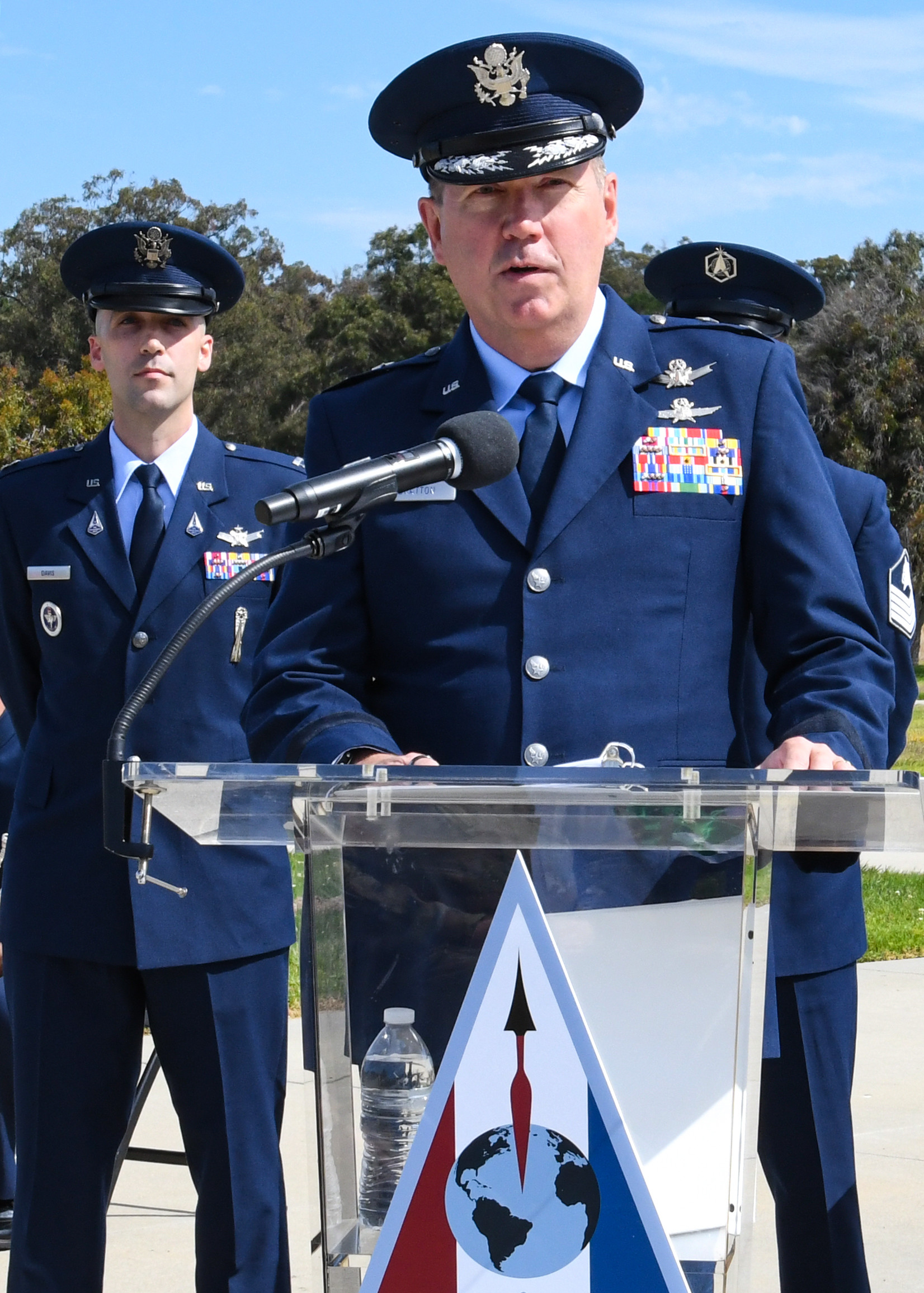 Lt. Col. Peter Norsky, commander of the 2nd Space Operations