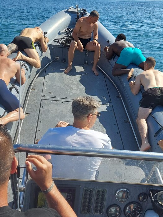 people in a boat