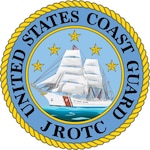 Logo showcasing the United States Coast Guard JROTC program.