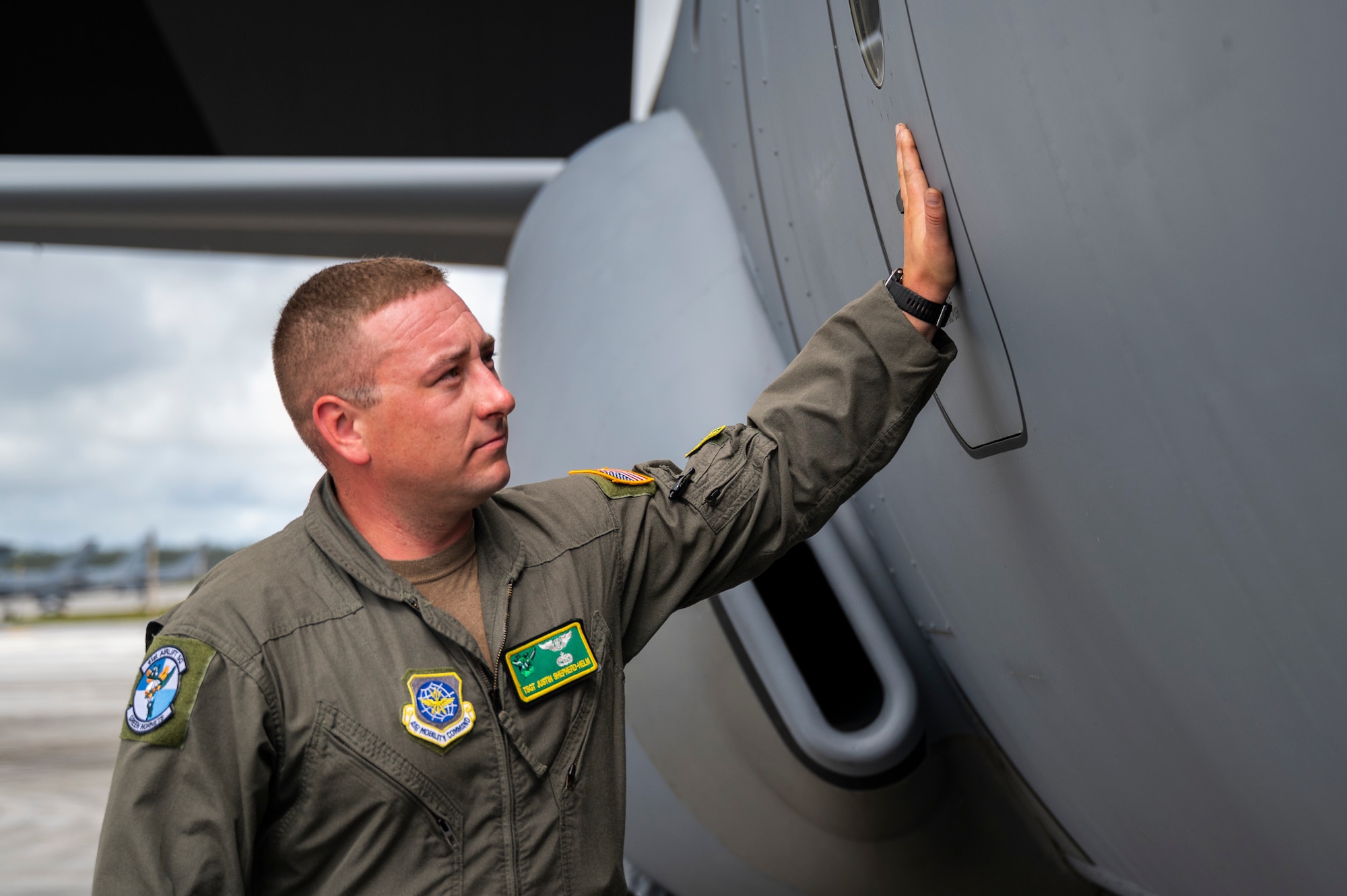 Airmen from Little Rock Air Force Base deploy to the Pacific Theater in support of Mobility Guardian 2023.