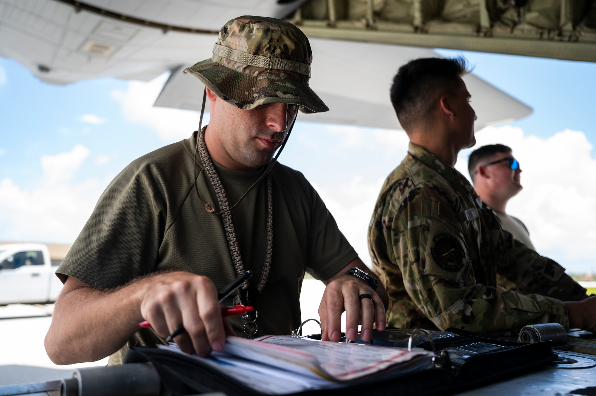 Airmen from Little Rock Air Force Base deploy to the Pacific Theater in support of Mobility Guardian 2023.