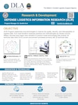 Front page of Defense Logistics Information Research brochure