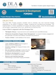 Front page of R&D Forging brochure