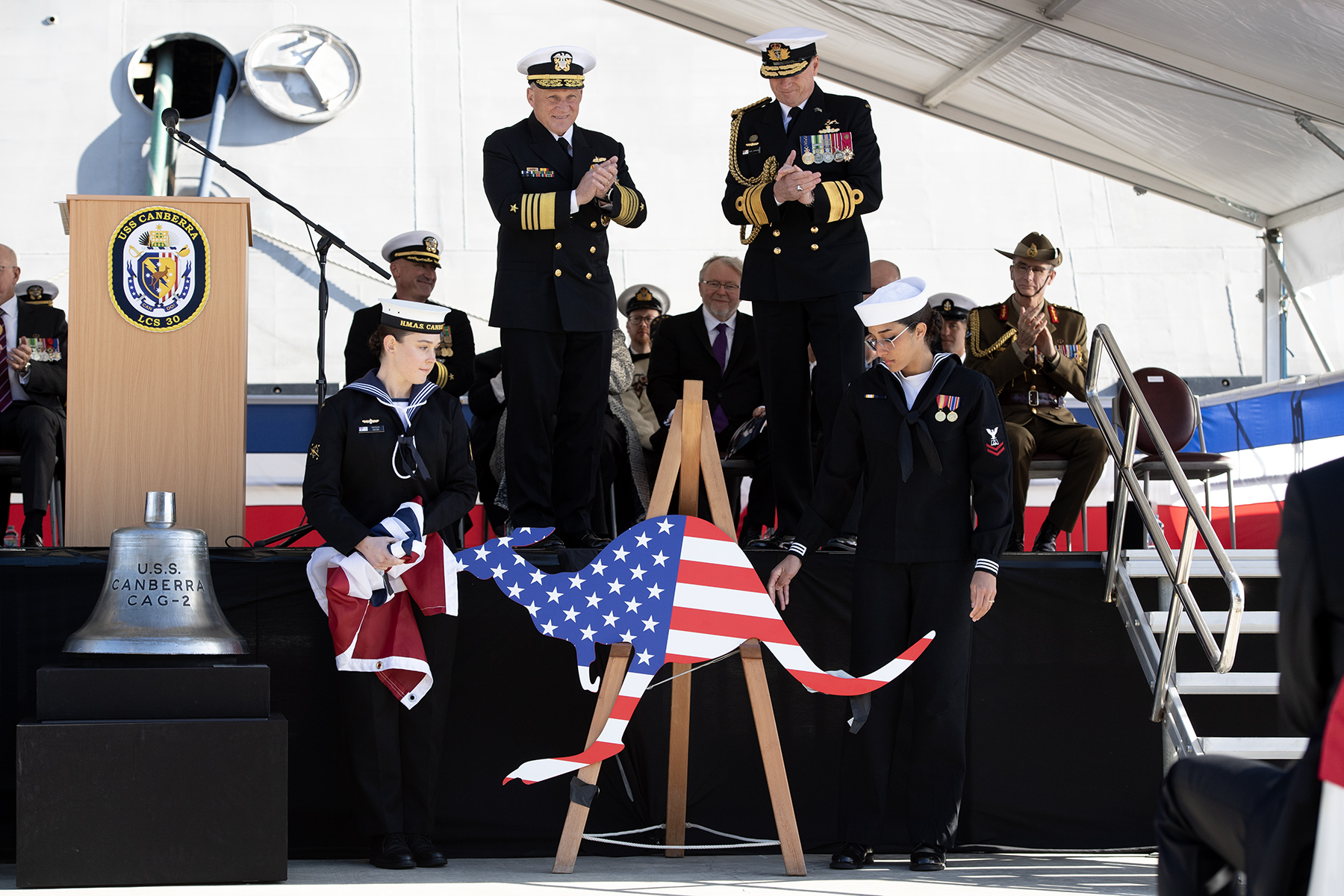 USS Canberra (LCS 30) Commissions in Sydney > U.S. Pacific Fleet > News