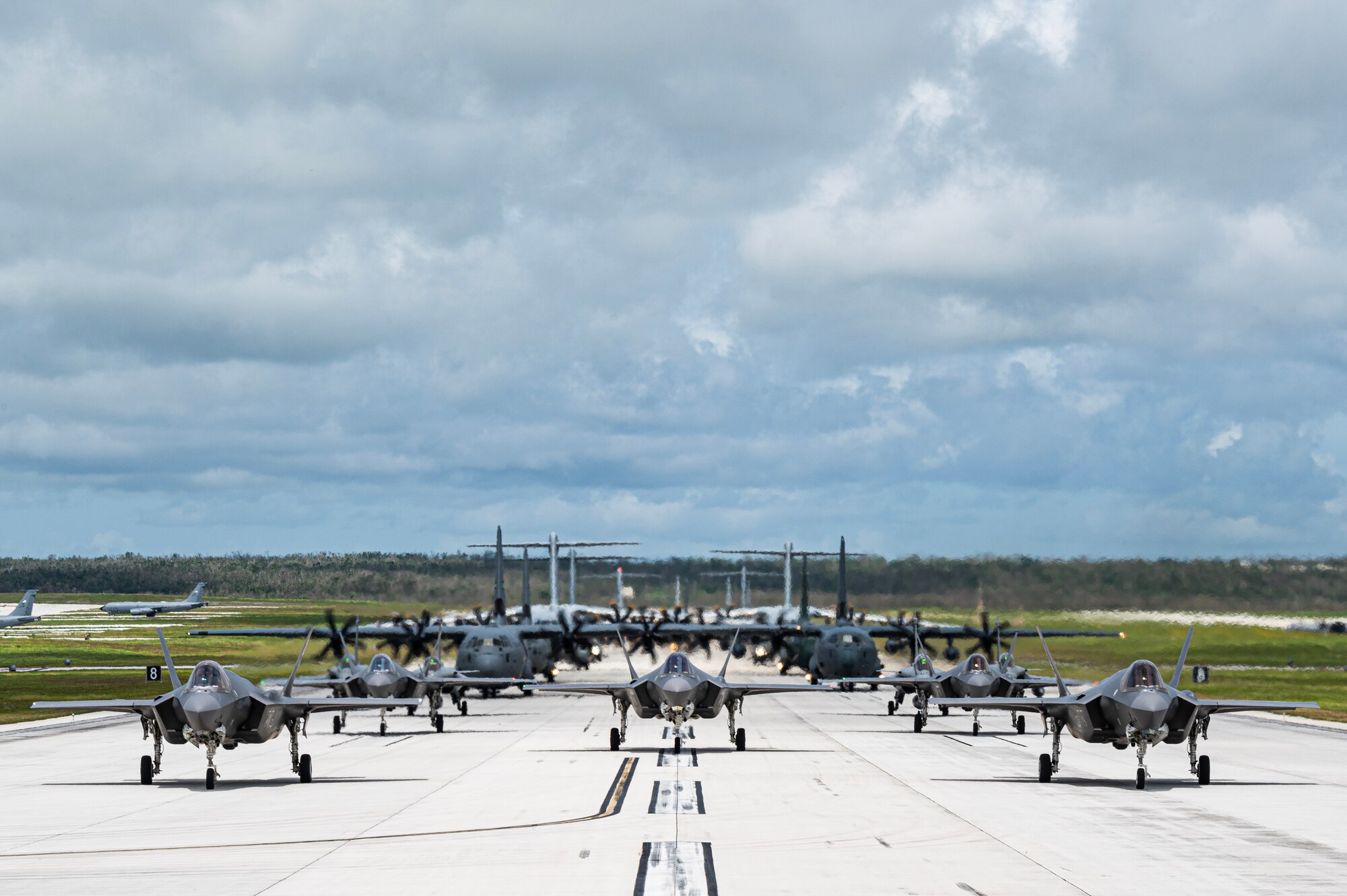 Airmen from Little Rock Air Force Base deploy to the Pacific Theater in support of Mobility Guardian 2023.