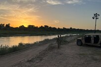 VNG Soldiers and Airmen complete first two weeks supporting Operation Lone Star in Texas
