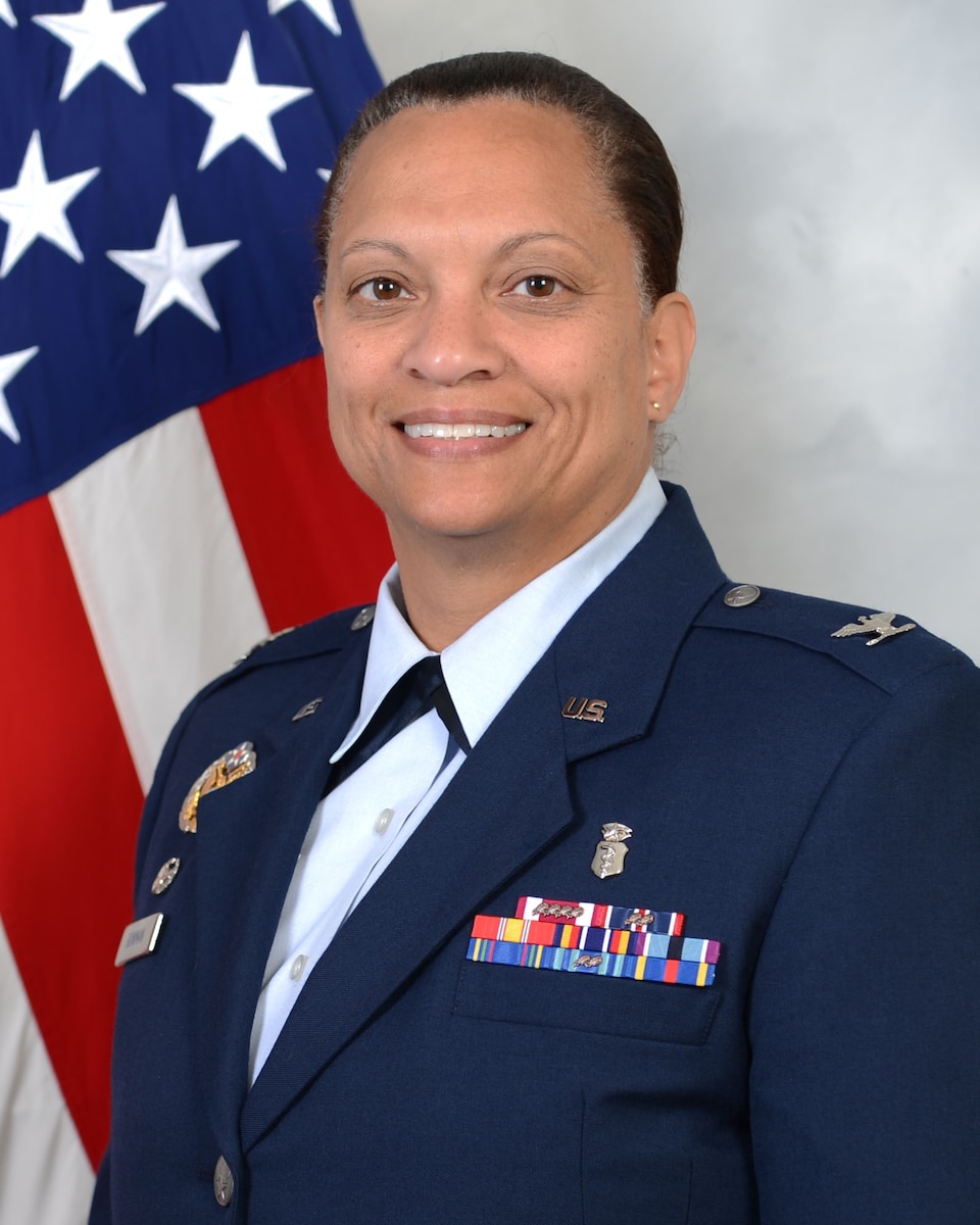 U.S. Air Force Col. Dr. Karen Bowman, 62d Medical Squadron commander.