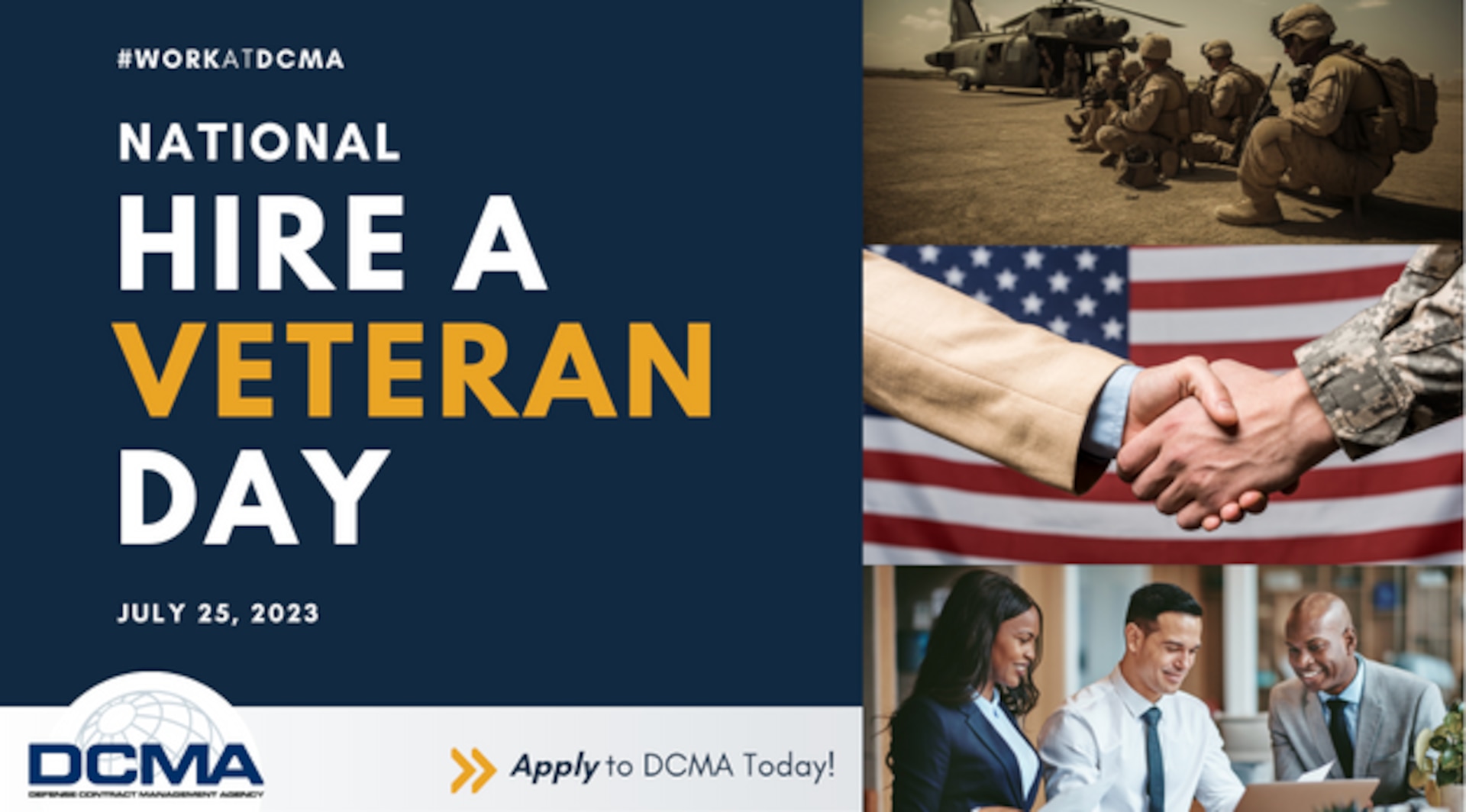 DCMA embraces National Hire a Veteran Day > Defense Contract Management