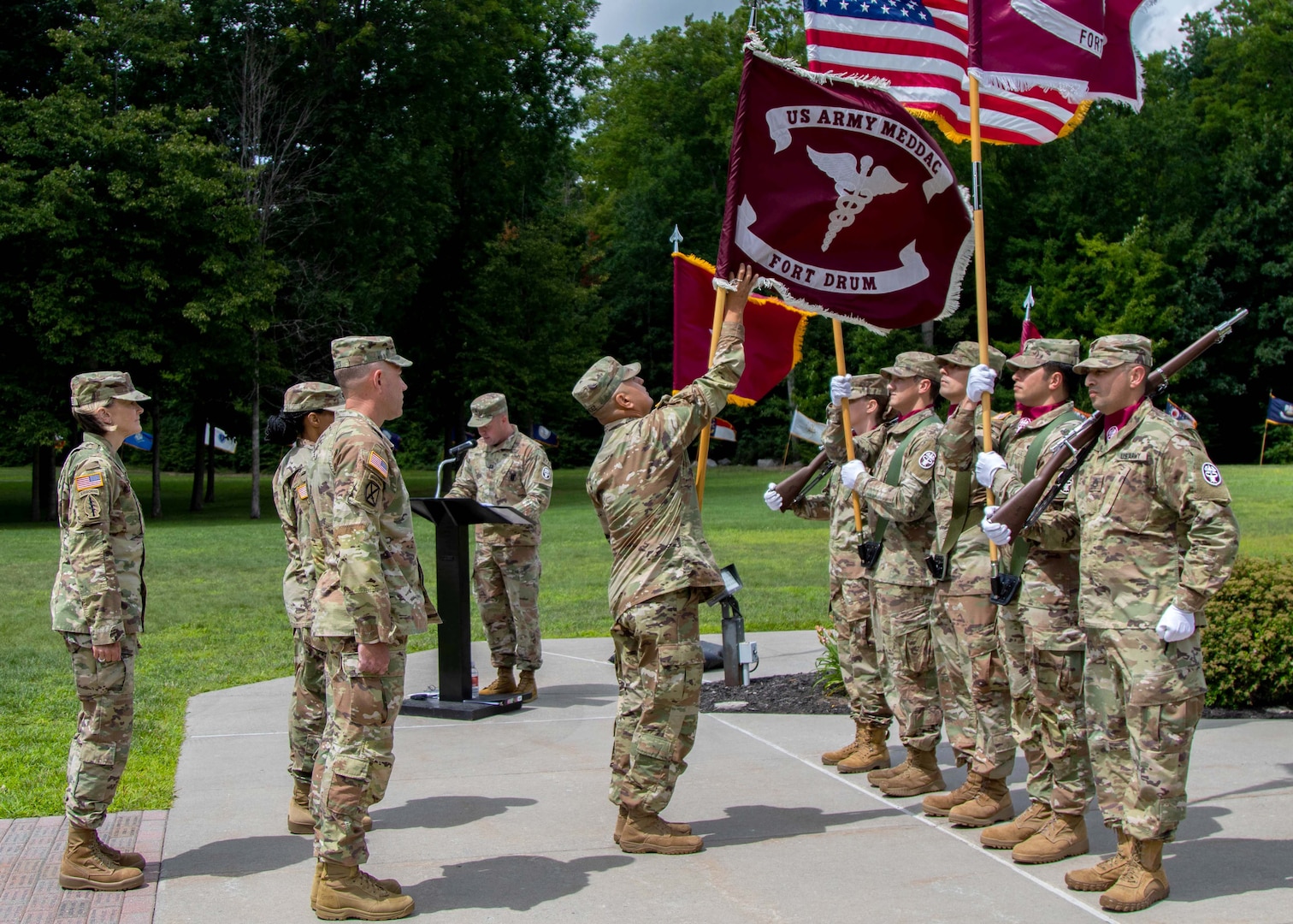 Fort Drum welcomes new Medical Department Activity commander