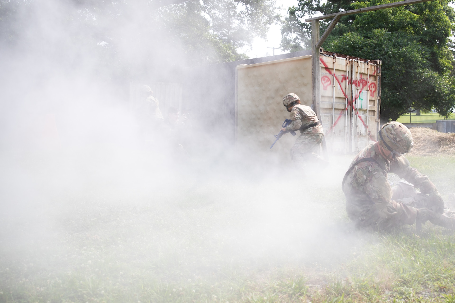 Army Reserve Soldiers push forward under stress