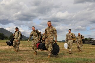 U.S. Army Reserve leadership visit at Exercise Hanuman Guardian 2023
