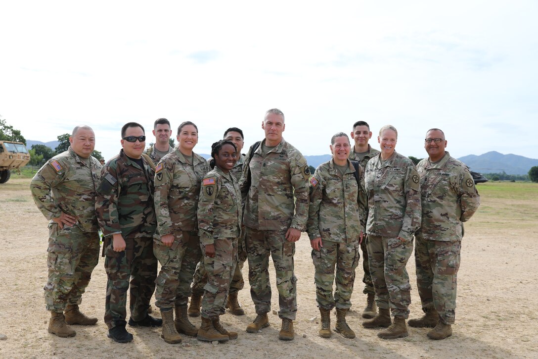 U.S. Army Reserve leadership visit at Exercise Hanuman Guardian 2023