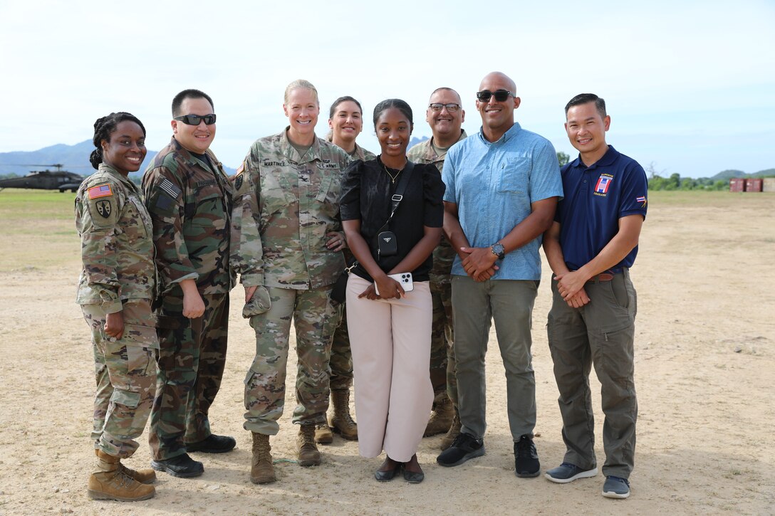 U.S. Army Reserve leadership visit at Exercise Hanuman Guardian 2023