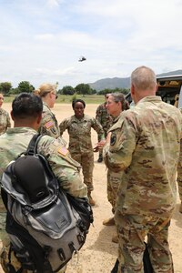 U.S. Army Reserve leadership visit at Exercise Hanuman Guardian 2023