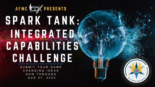 AFMC Spark Tank graphic