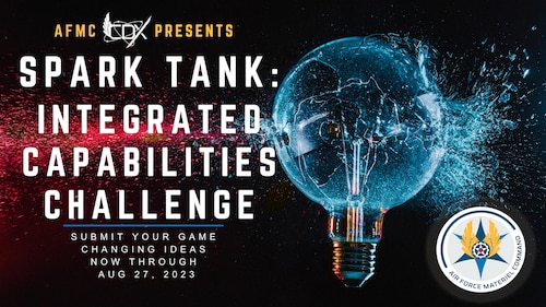 AFMC Spark Tank graphic