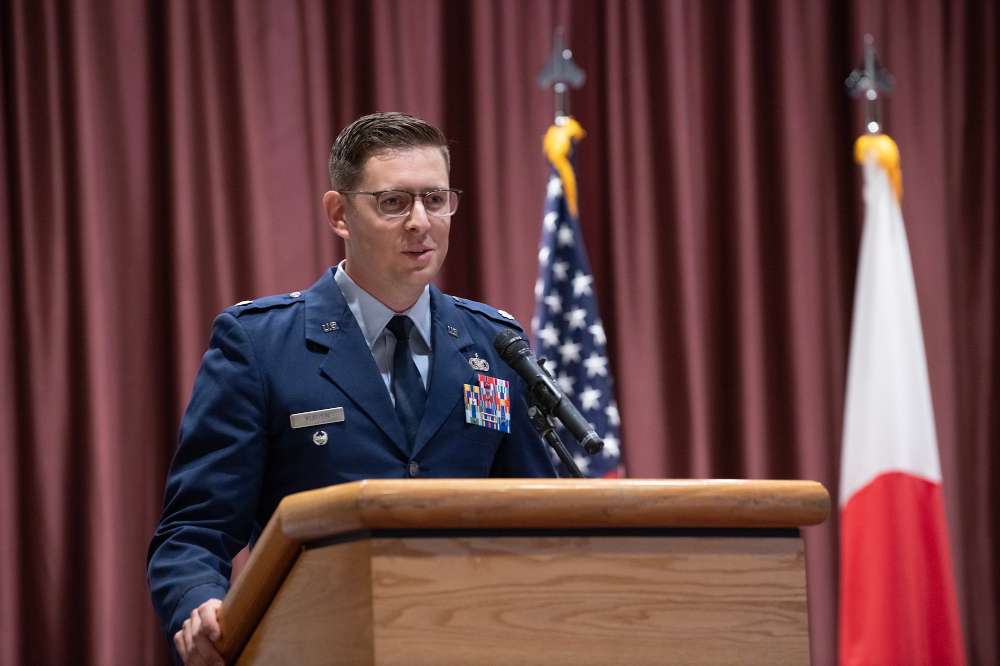 9th FIS assumption of command