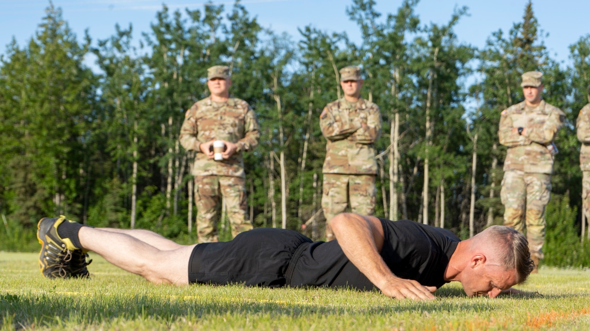 Abbott competes in Army National Guard Best Warrior Competition in Alaska