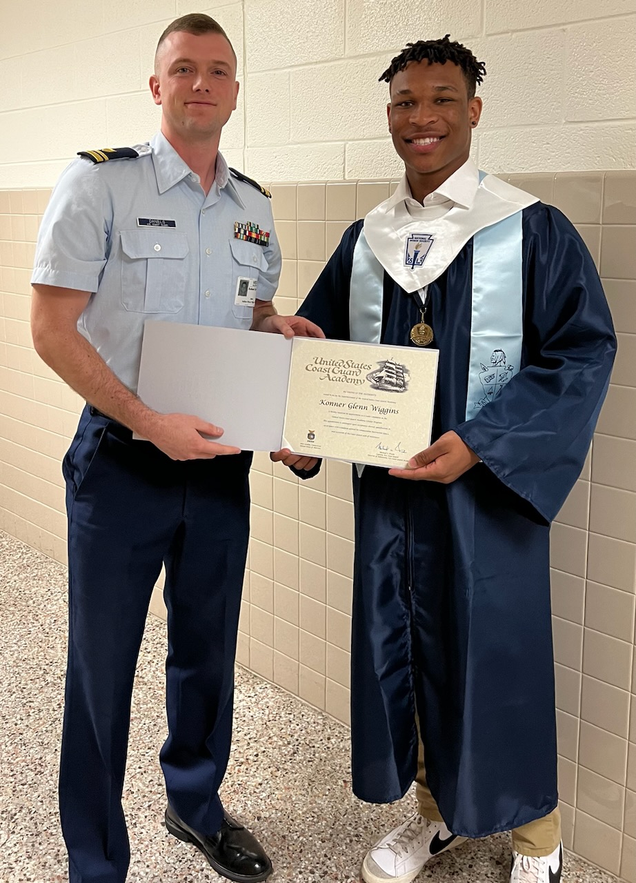 Recent ChalleNGe graduate pursues U S Coast Guard Scholars program