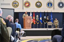 U.S. Strategic Command (USSTRATCOM) officially stood up the Joint Electromagnetic Spectrum (EMS) Operations Center (JEC) during a ceremony at USSTRATCOM today.
The JEC will serve as the heart of the Department of Defense's Electromagnetic Spectrum Operations with the primary goal of restructuring accounts for force management, planning, situation monitoring, decision-making, and force direction.