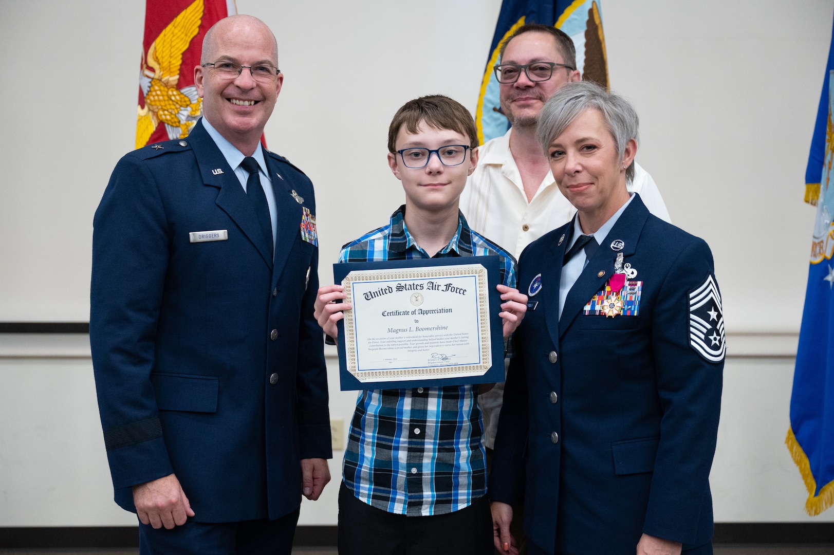 Joint Base San Antonio and 502nd Air Base Wing command chief retires