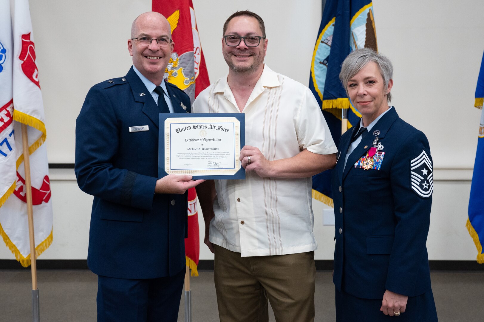 Joint Base San Antonio and 502nd Air Base Wing command chief retires