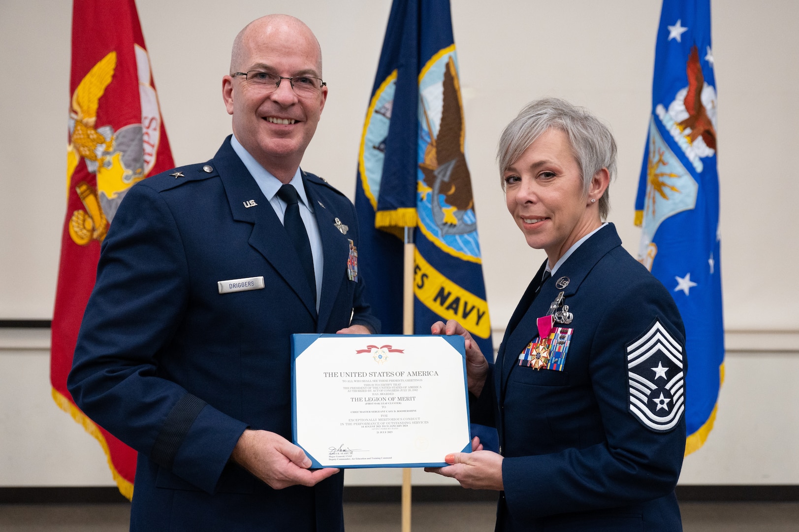 Joint Base San Antonio and 502nd Air Base Wing command chief retires