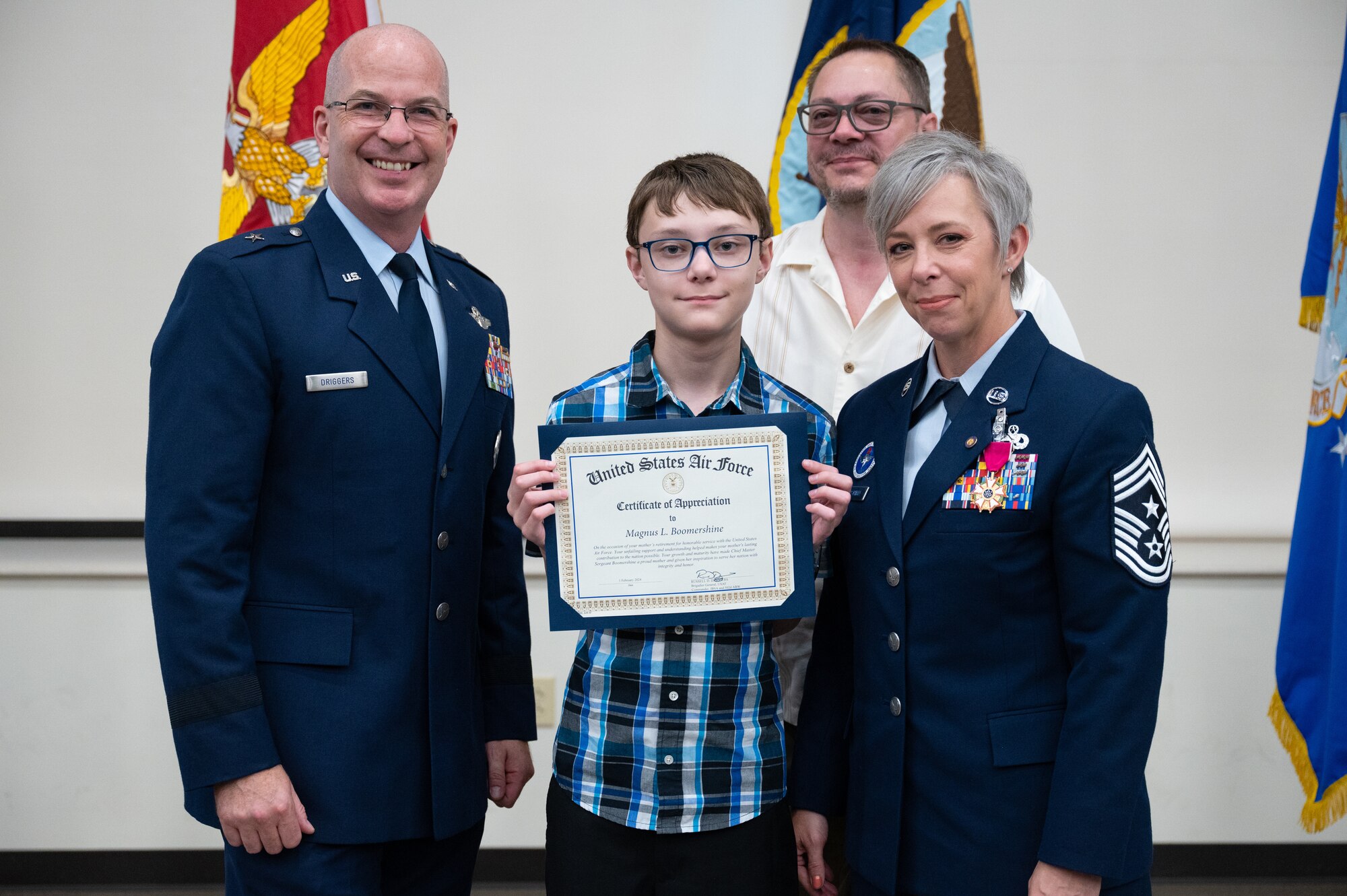 Joint Base San Antonio and 502nd Air Base Wing command chief retires