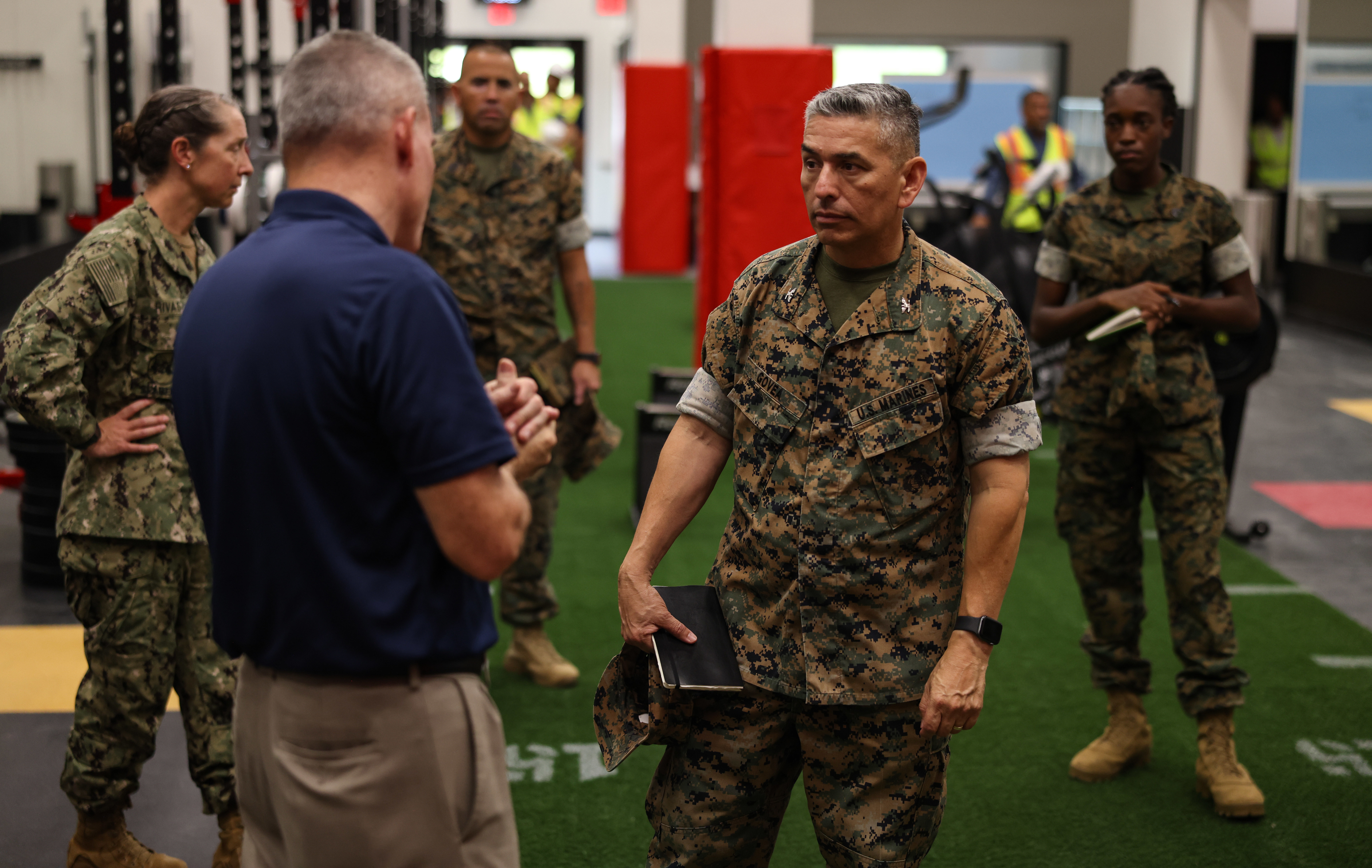 Photo of Marines at HIIT Facility