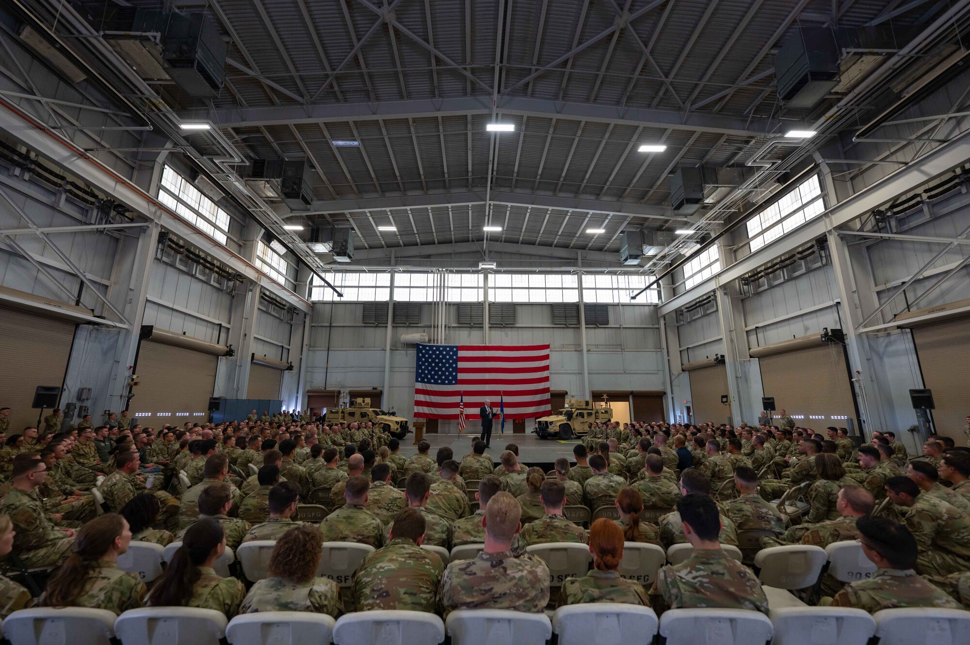 airmen at an all-call