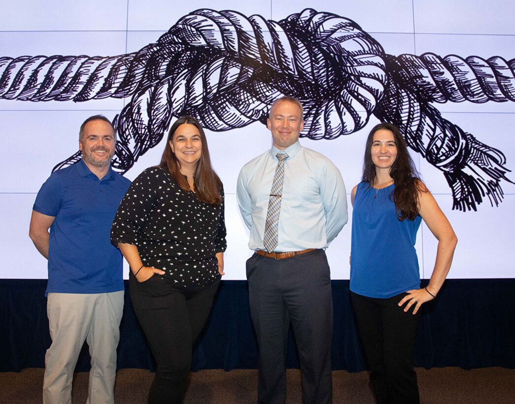 Four NUWC Division Newport employees share their career inspiration during speaker series presentation