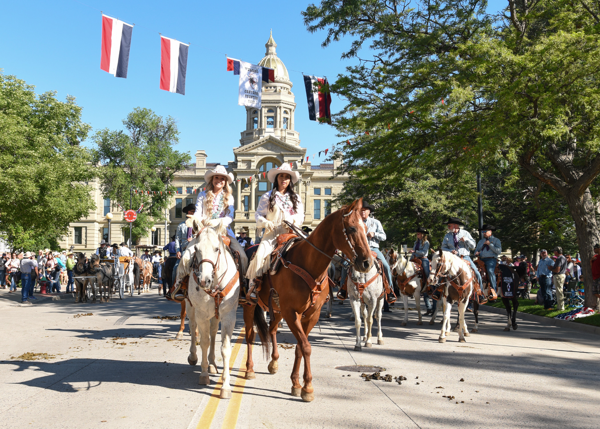 Mighty kicks off CFD involvement with Grand Parade > F.E. Warren