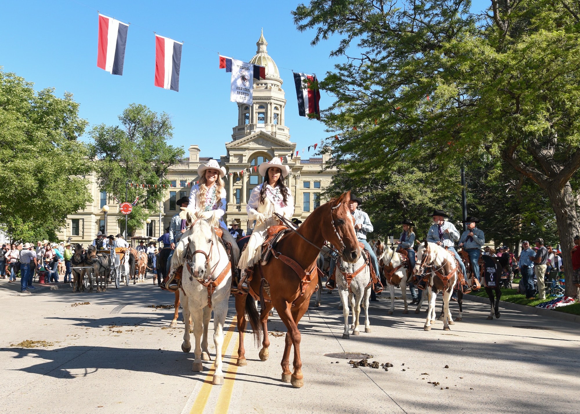 Mighty kicks off CFD involvement with Grand Parade > F.E. Warren