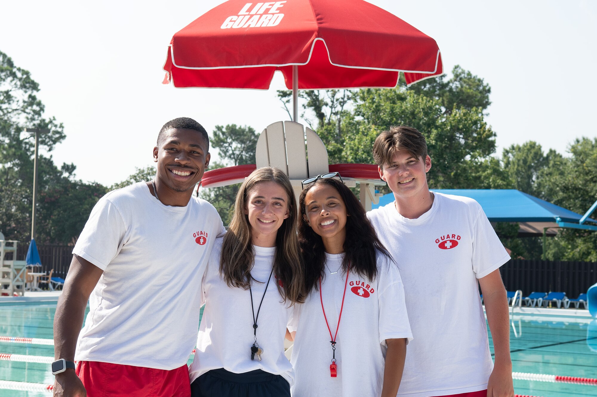 Landon Townsend, Jasmine Rudolph, Davis Bell, and Brianna Cooley