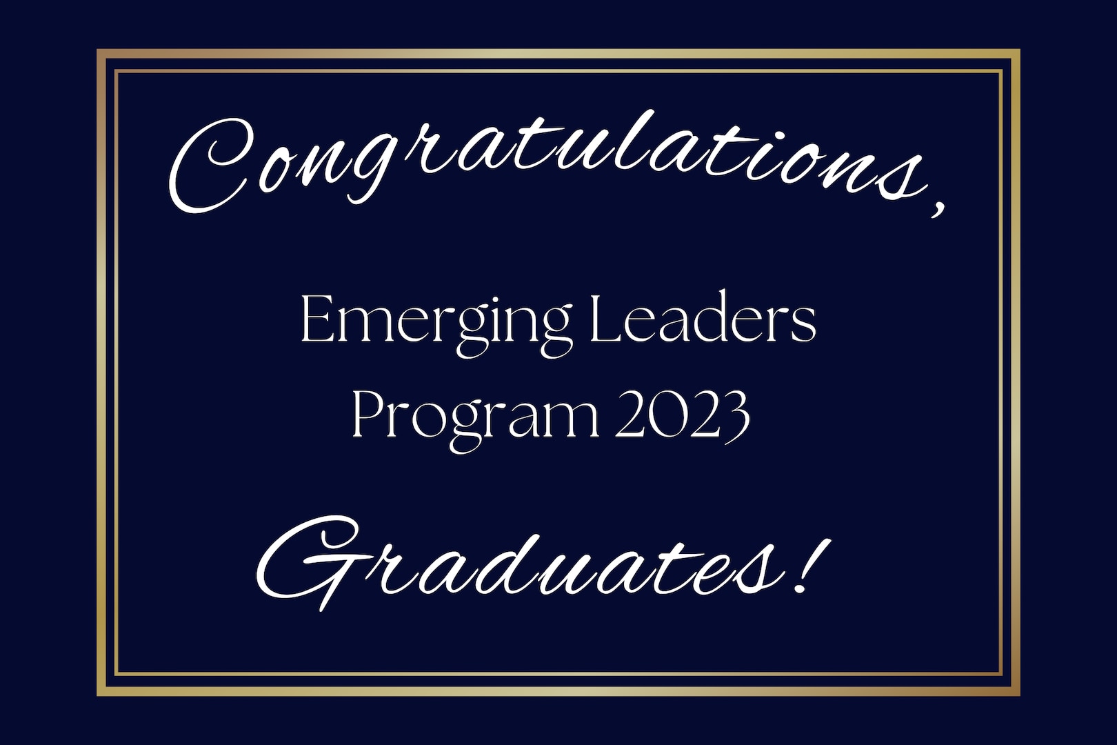 Agency employees complete Emerging Leaders Program > Defense