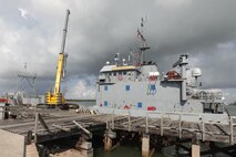 The Brandy Station has similar mission capabilities as the Snell to include marine construction, navigation hazard removal, and clamshell and hydraulic dredging for small critical shoals.