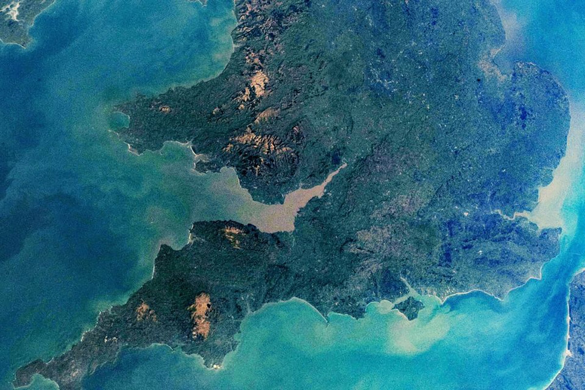Figure 1. Visual depiction for blue, brown, and green water