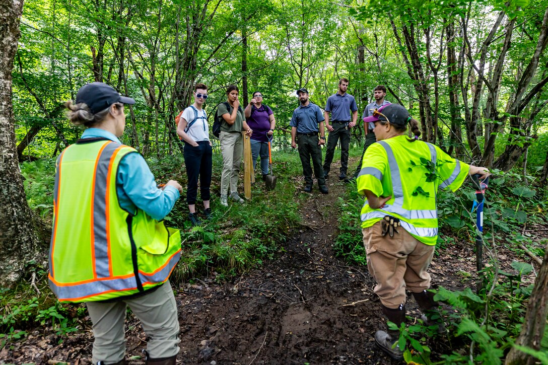 The Environmental and Cultural Resources Section includes biologists, environmental specialists, physical scientists, environmental engineers, archaeologists, a tribal liaison, and a hist