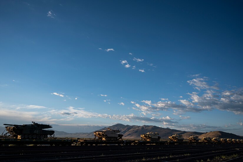 USAMMDA logisticians, Army Reserve Soldiers, Army logistics support capstone hospital conversion effort in Northern California’s high desert