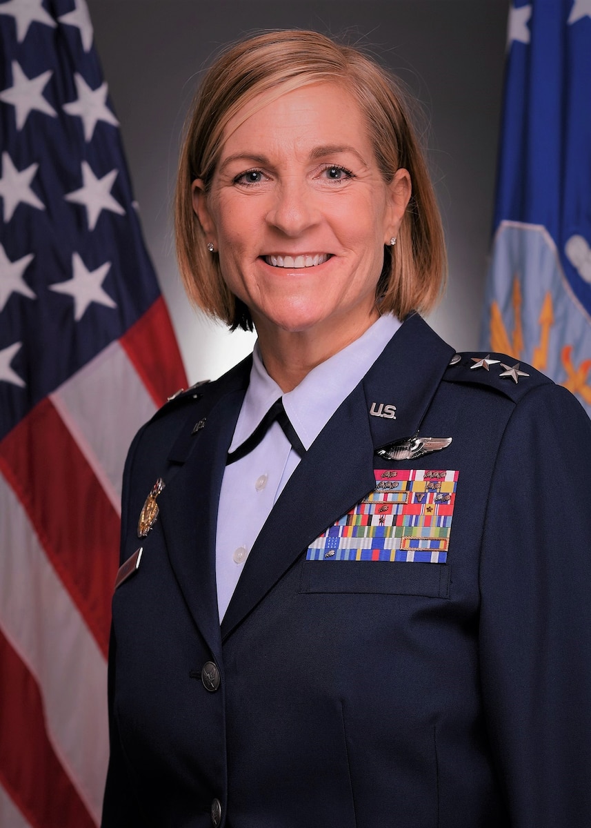 This is the official portrait of Maj. Gen. Jennifer Short.