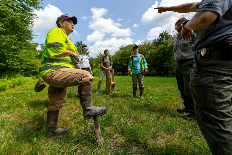 The Environmental and Cultural Resources Section includes biologists, environmental specialists, physical scientists, environmental engineers, archaeologists, a tribal liaison, and a hist