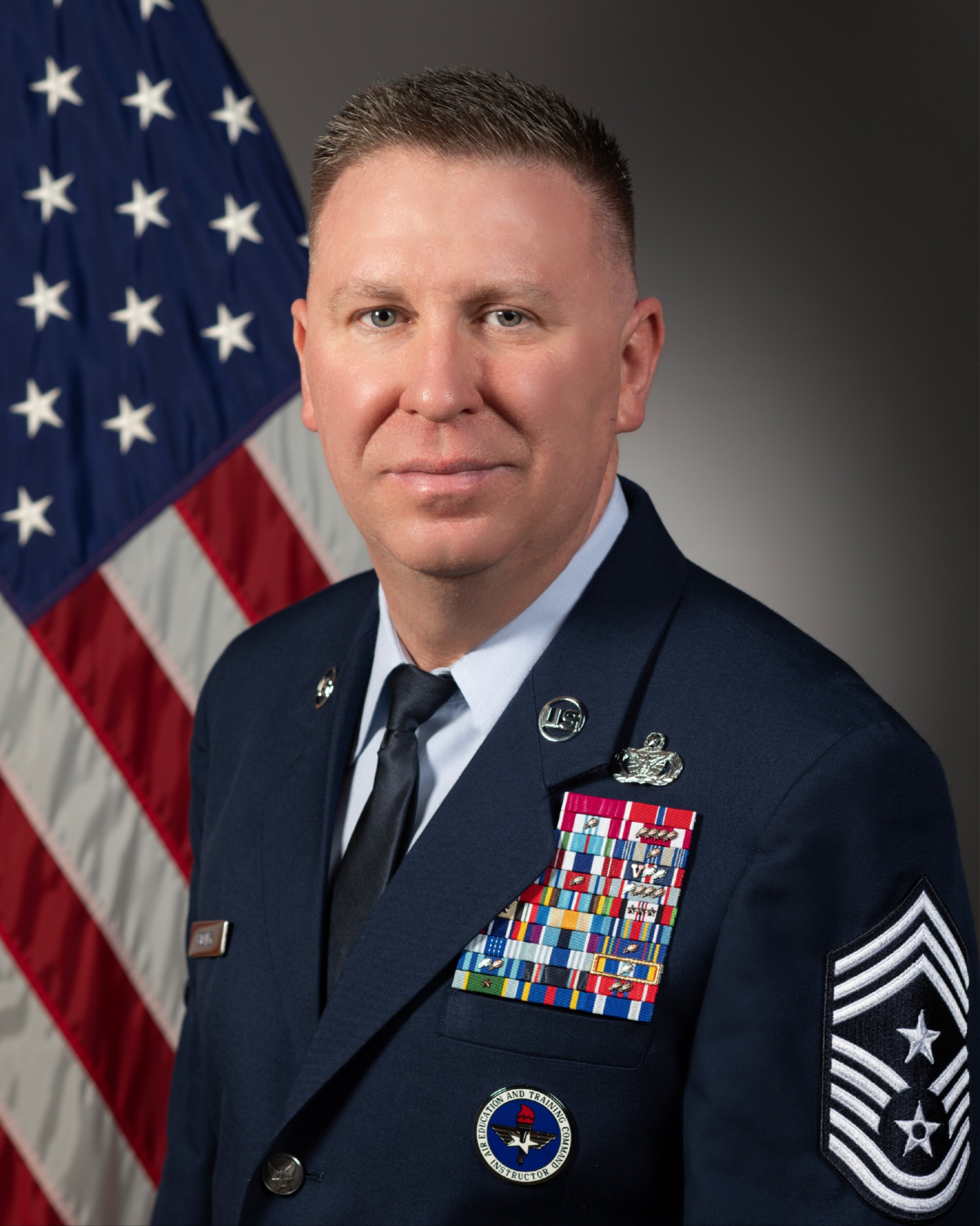CMSgt Chad Bickley official photo
