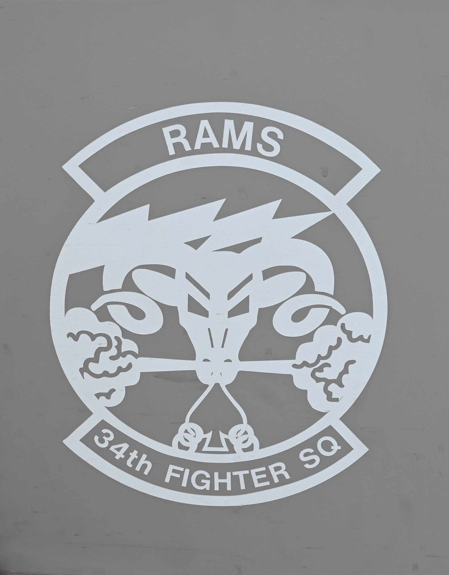 Squadron emblems from the 388th Fighter Wing, Hill Air Force Base, Utah, are permanently displayed on the side of visiting F-35A Lightning II aircraft at Royal Air Force Mildenhall, England, July 24, 2023.