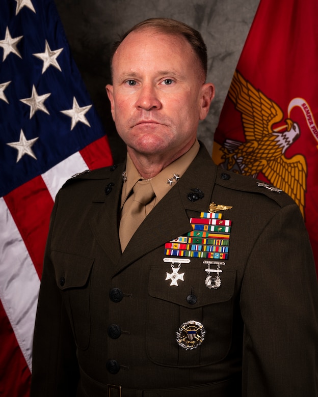Maj. Gen. Chris A. McPhillips, Commander, U.S. Marine Corps Forces, Central Command. Official Photograph