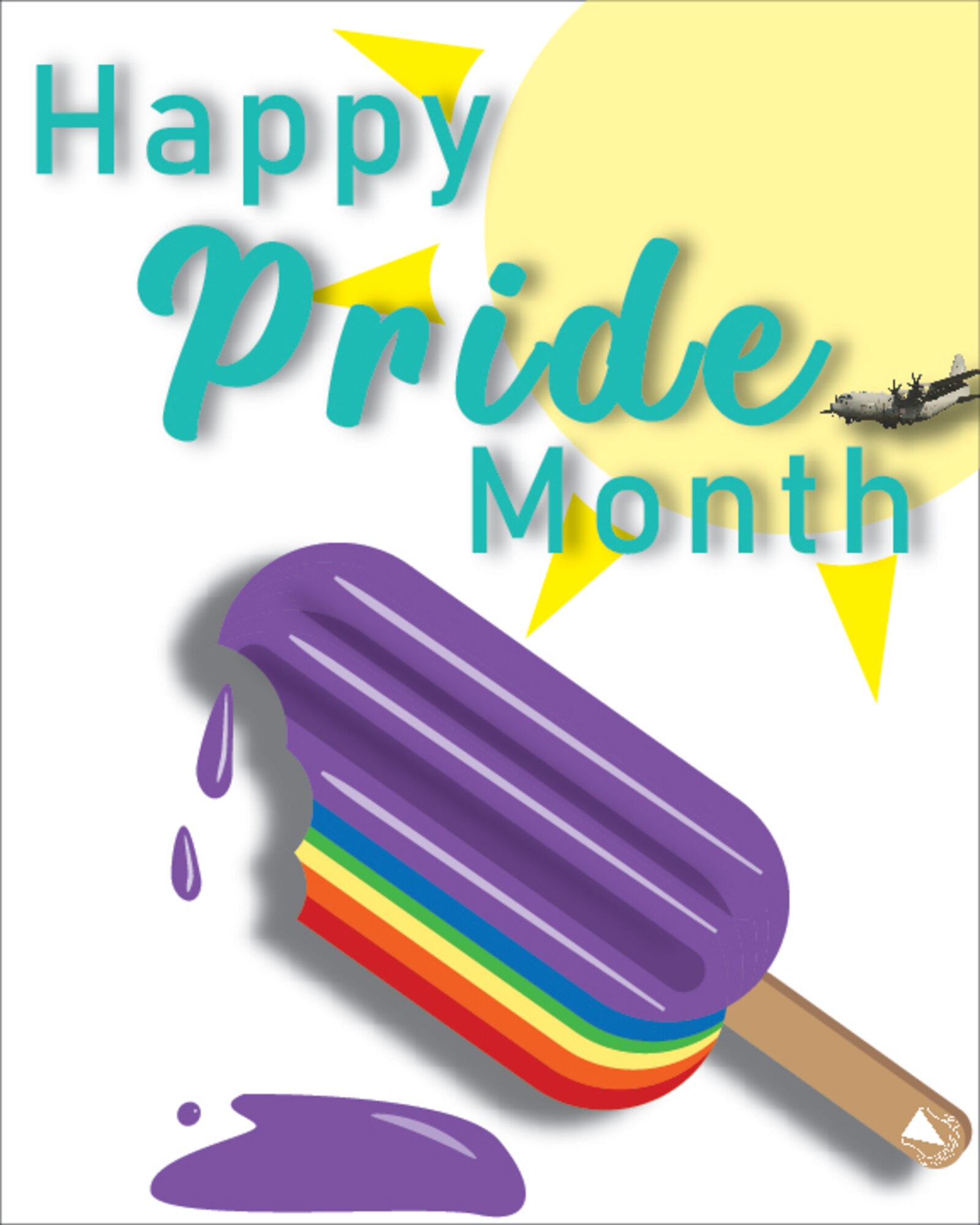 This illustration was created for Pride Month at Ramstein Air Base, Germany, May 31, 2023.