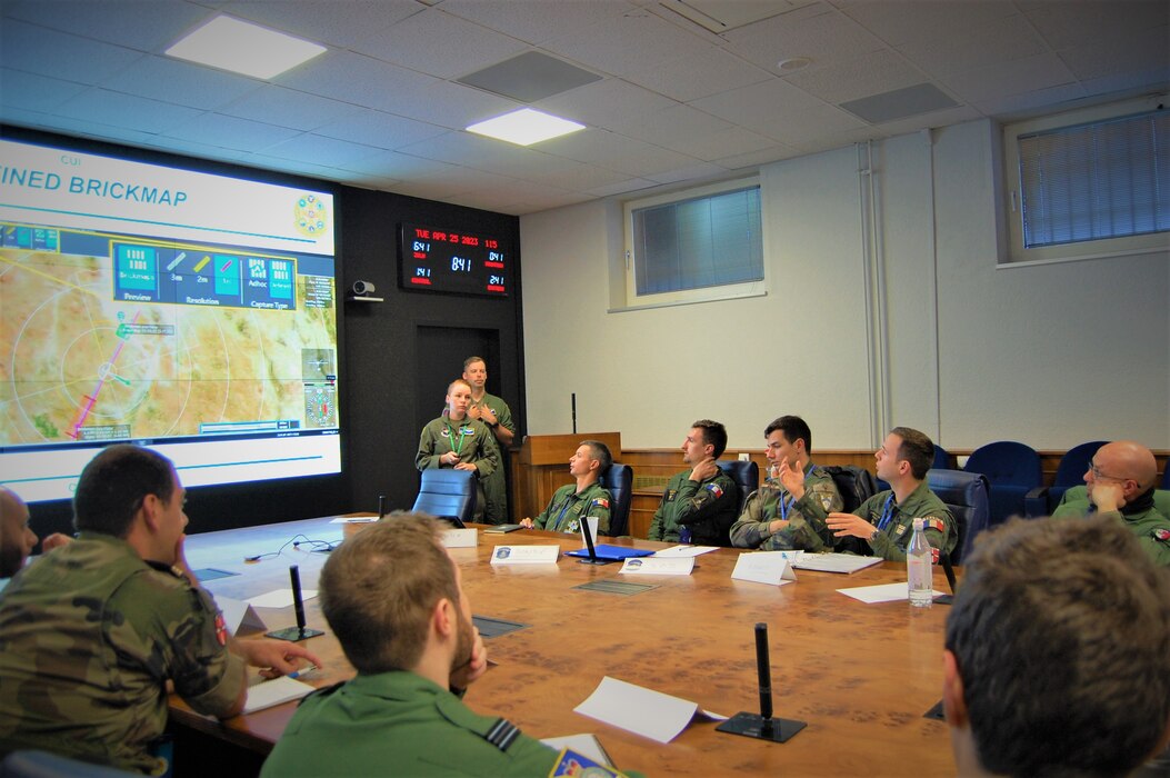 The exercise is a simulated Strike Coordination and Reconnaissance (SCAR) multilateral exercise hosted by the U.S. Air Forces in Europe and Air Forces Africa Warfare Center.