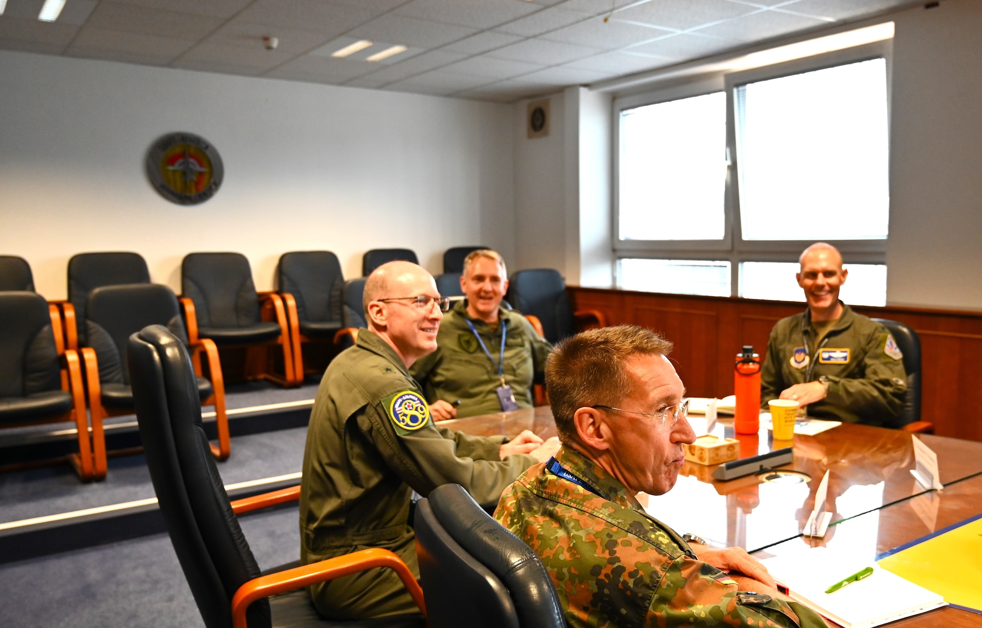 Engagement between Brig Gen Holger "HAWK" Neumann, Kommando Luftwaffe (German Air Command), Deputy Chief of Staff for Future Development, Plans, and Policy, and Brig Gen Jason "BIGBEE" Hinds, Director, HQ USAFE, A5/8/9.