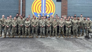 Airmen standing